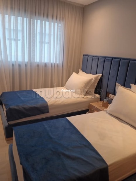 Location d'un appartement meublé à Wifak. Surface totale 85 m². Et ascenseur - Location Immobilier - Temara - photo 8