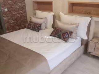 Location d'un appartement meublé à Wifak. Surface totale 85 m². Et ascenseur - Appartement à louer - Temara