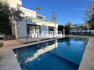 Villa de luxe à louer à Souissi. 5 chambres. Climatisation et piscine - Villa à louer - Rabat