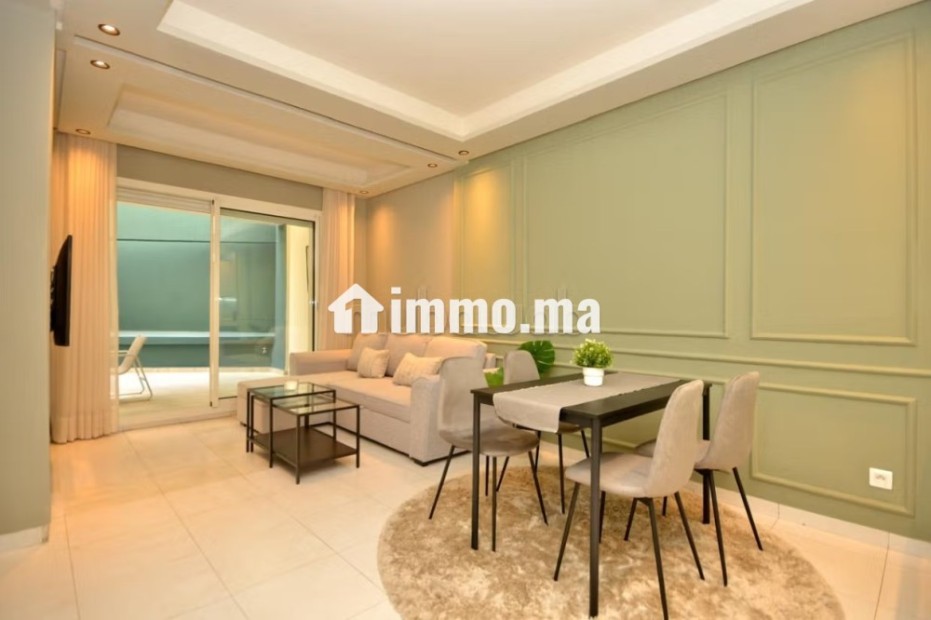 Bel appartement en location à Bourgogne Ouest. 1 chambre. Meublé - Location Immobilier - Casablanca - photo 1