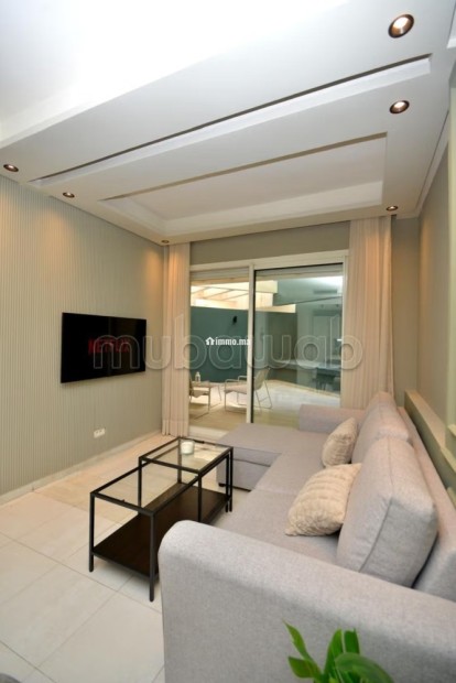 Bel appartement en location à Bourgogne Ouest. 1 chambre. Meublé - Location Immobilier - Casablanca - photo 3