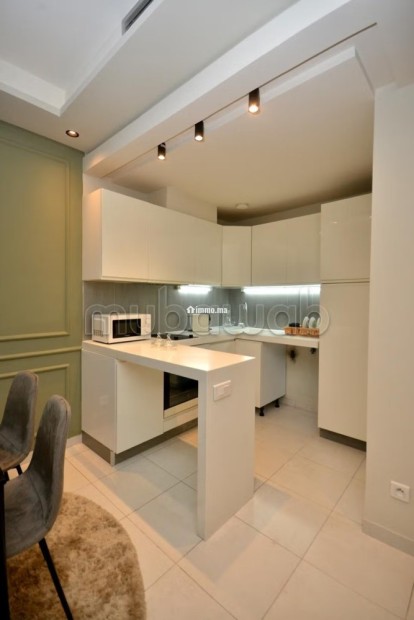 Bel appartement en location à Bourgogne Ouest. 1 chambre. Meublé - Location Immobilier - Casablanca - photo 4