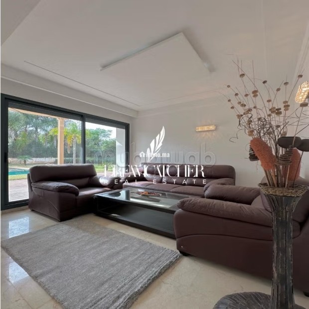 Location d'un appartement à Ville Verte. Surface totale 500 m². Meublé - Location Immobilier - Bouskoura - photo 5