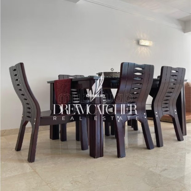 Location d'un appartement à Ville Verte. Surface totale 500 m². Meublé - Location Immobilier - Bouskoura - photo 6