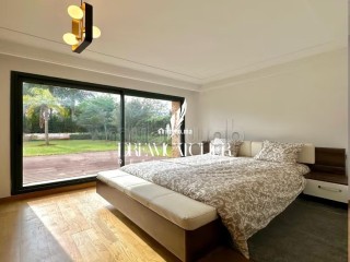 Location d'un appartement à Ville Verte. Surface totale 500 m². Meublé - Appartement à louer - Bouskoura