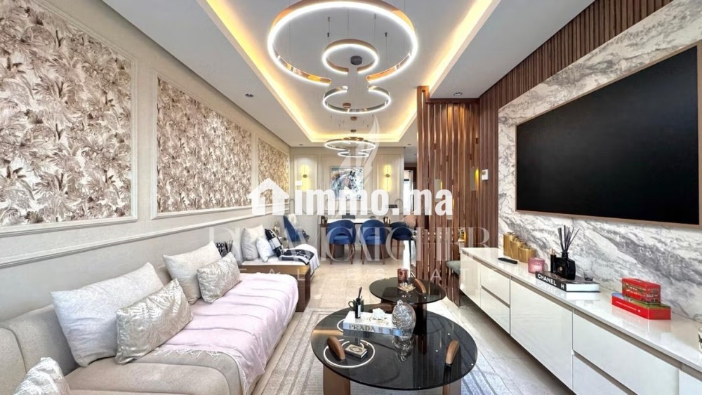 Très bel appartement en location à Ville Verte. 3 chambres. Bien meublé - Location Immobilier - Bouskoura - photo 2