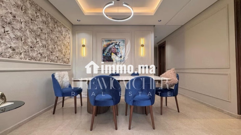 Très bel appartement en location à Ville Verte. 3 chambres. Bien meublé - Location Immobilier - Bouskoura - photo 5