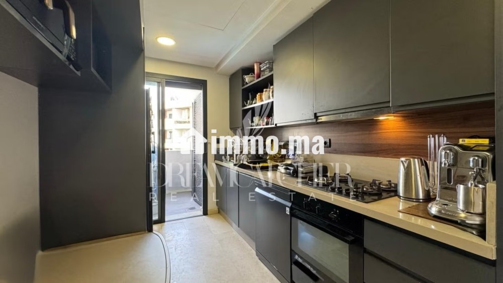 Très bel appartement en location à Ville Verte. 3 chambres. Bien meublé - Location Immobilier - Bouskoura - photo 7