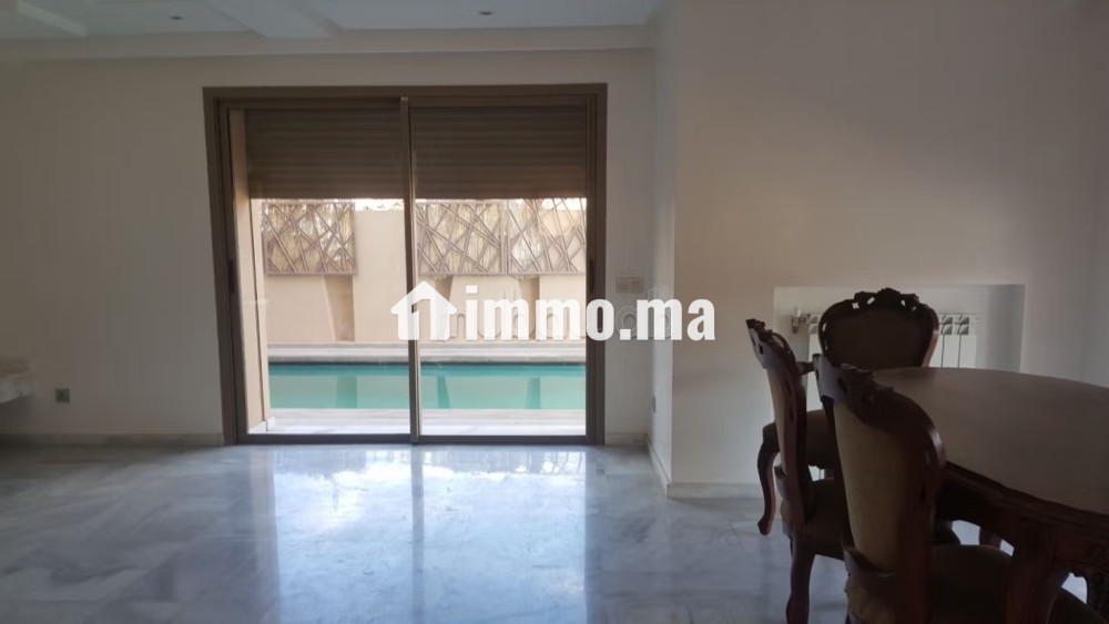 Villa contemporaine semi meublé à Targa - Location Immobilier - Marrakech - photo 6