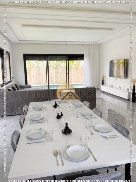 Villa meublée de 400 m² avec VNA et piscine privée à Vendre – Route de Fes km 9 - Vente Immobilier - Marrakech - photo 3