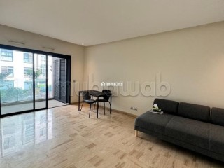 Location d'un appartement à Casablanca Finance City. 3 pièces. Avec ascenseur et espace vert - Appartement à louer - Casablanca