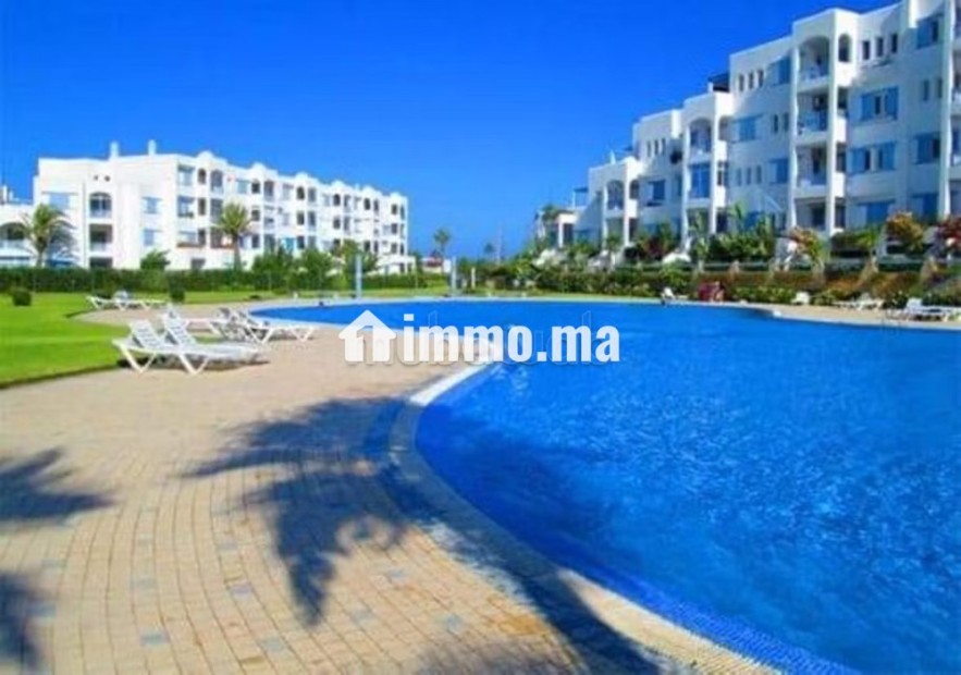 Louez cet appartement à M'Diq. Surface de 70 m². Bien meublé - Location Immobilier - Mdiq - photo 1