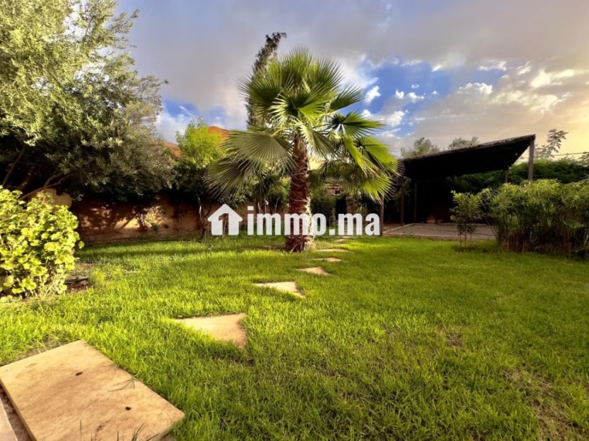 Maison de luxe à louer à Route de Fez. 2 pièces. Résidence avec concierge, climatisation générale - Vente Immobilier - Marrakech - photo 1
