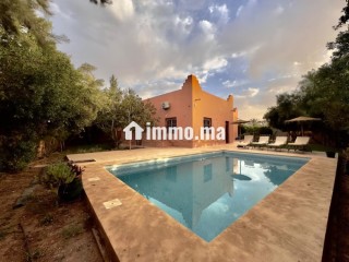 Maison de luxe à louer à Route de Fez. 2 pièces. Résidence avec concierge, climatisation générale - Maison à vendre - Marrakech