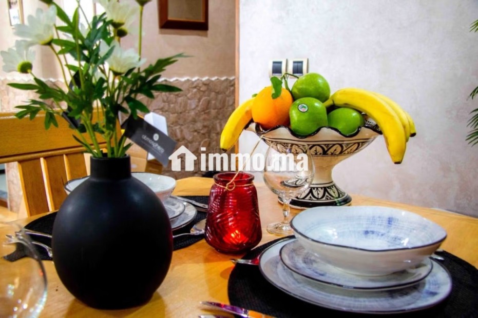 Location d'un appartement à Agdal. Surface totale 85 m². Bien meublé - Location Immobilier - Rabat - photo 3