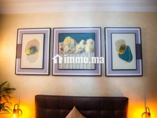 Location d'un appartement à Agdal. Surface totale 85 m². Bien meublé - Appartement à louer - Rabat