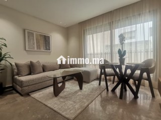 Studio neuf joliment meublé 37m2 A Racine - Appartement à louer - Casablanca