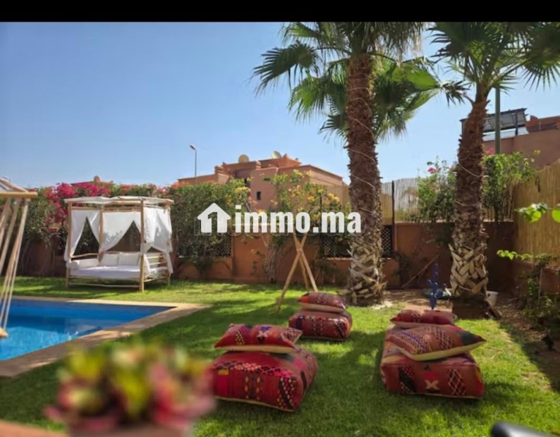 Somptueuse villa meublée à vendre – 3 100 000 DH - Vente Immobilier - Marrakech - photo 1