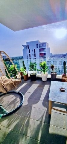 Appartement 3ch Meublé à Louer Souissi - Location Immobilier - Rabat - photo 1