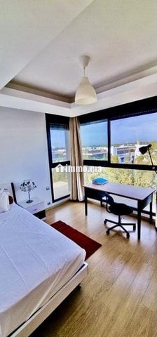 Appartement 3ch Meublé à Louer Souissi - Location Immobilier - Rabat - photo 2