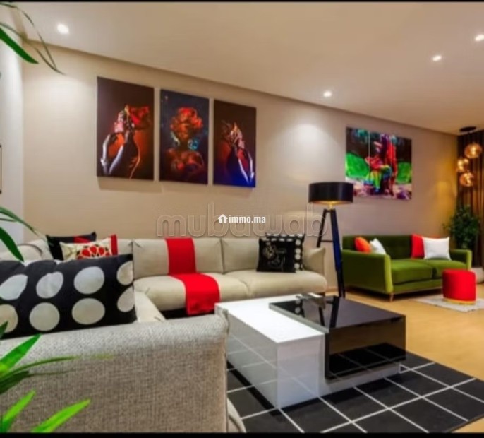 Location saisonnière en Centre ville. Surface totale 99 m². Système de parabole et salon marocain - Vente Immobilier - El Jadida - photo 1