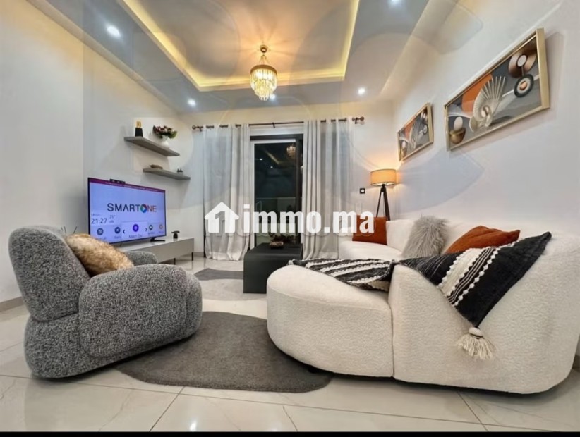 Location saisonnière en Centre ville. Surface totale 99 m². Système de parabole et salon marocain - Vente Immobilier - El Jadida - photo 5