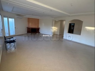 Bel appartement en location à Riyad Extension. Surface totale 220 m². Cheminée et climatisation - Appartement à louer - Rabat