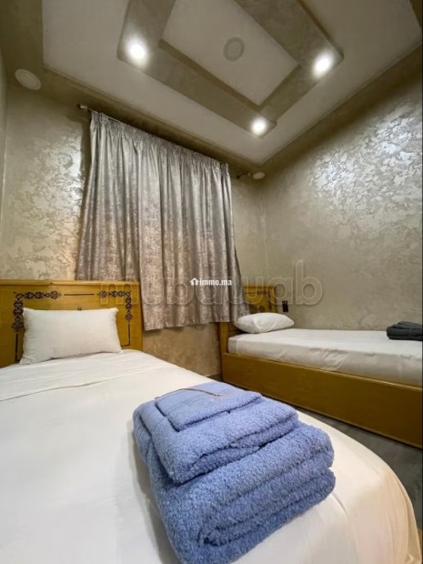 Location d'un appartement à Larache. 2 pièces. Salon Marocain et antenne parabolique - Vente Immobilier - Larache - photo 6