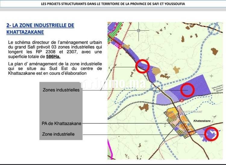 Terrain Zone industrielle - Vente Immobilier - Safi - photo 3