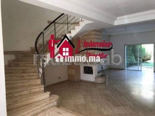 Villa de 400 m2 dans Résidence sécurisée Ain Diab - Villa à vendre - Casablanca