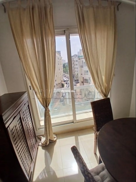 Racine Massira Très beau salon 1ch meublé 75m2 balcon haut standing - Location Immobilier - Casablanca - photo 4