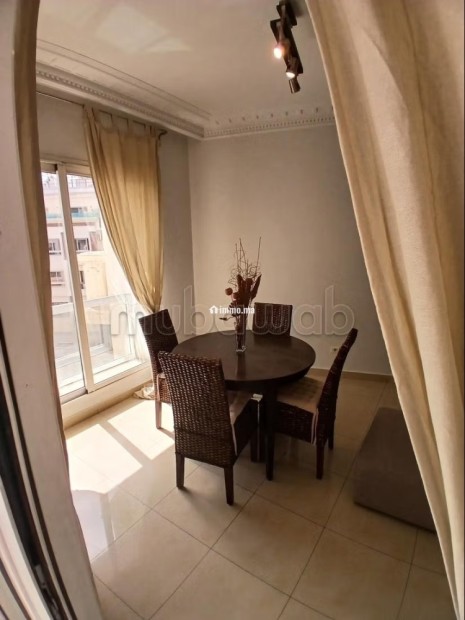 Racine Massira Très beau salon 1ch meublé 75m2 balcon haut standing - Location Immobilier - Casablanca - photo 7