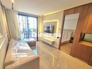 Luxueux Studio Meublé Haut Standing Neuf à Louer Longue Durée – Les Princesses, Casablanca - Appartement à louer - Casablanca