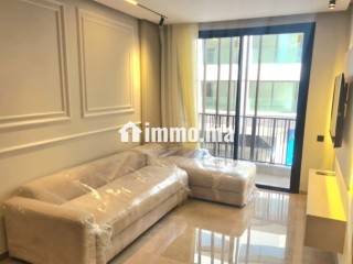 Luxueux Studio Meublé Haut Standing Neuf à Louer Longue Durée – Les Princesses, Casablanca - Appartement à louer - Casablanca
