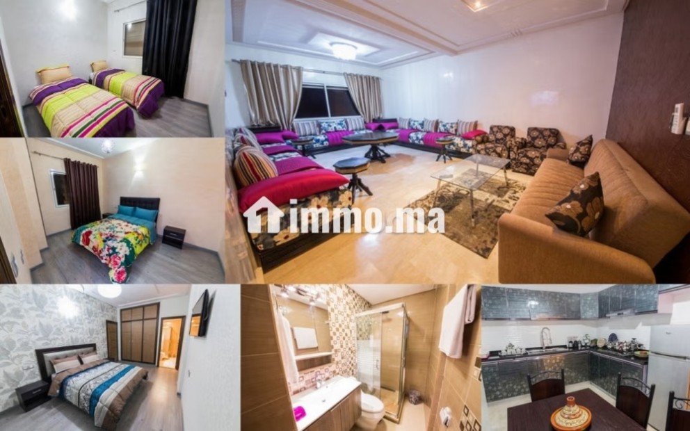 Location d'un appartement en Centre. Surface de 109 m². Places de stationnement et terrasse - Vente Immobilier - Fes - photo 1