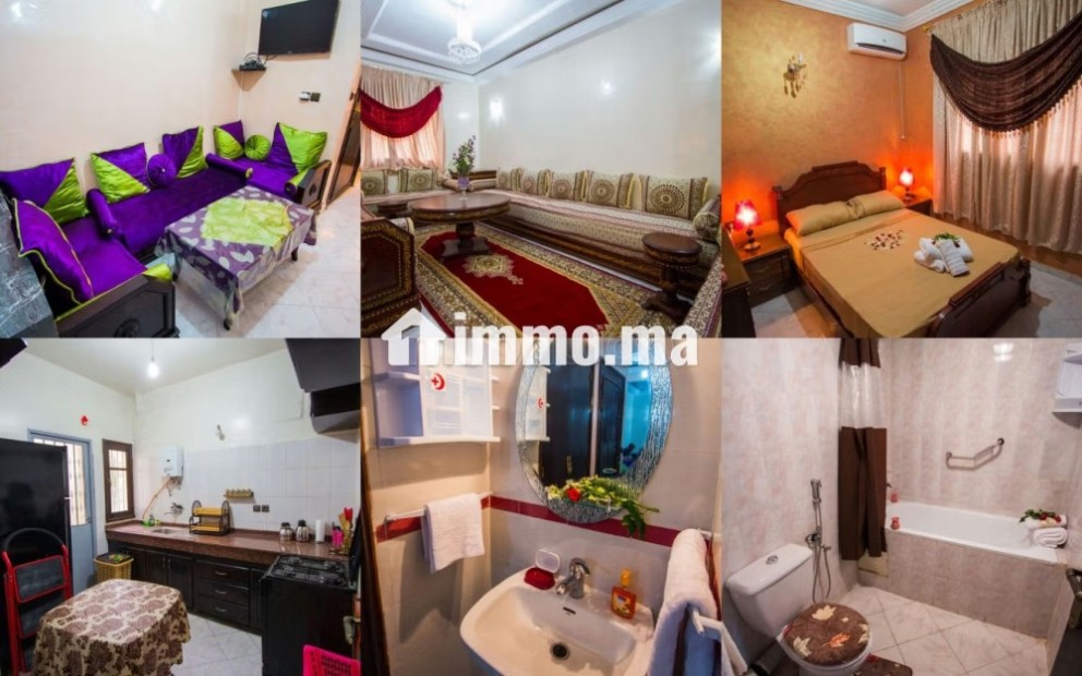 Location d'un appartement à Al Farah. Superficie 59 m². Salon Marocain, sécurité - Vente Immobilier - Fes - photo 1