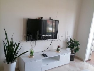 Location d'un appartement à Sidi Rahal Chatai.
Superficie 86 m².
Meublé - Appartement à louer - Sidi Rahal Chatai