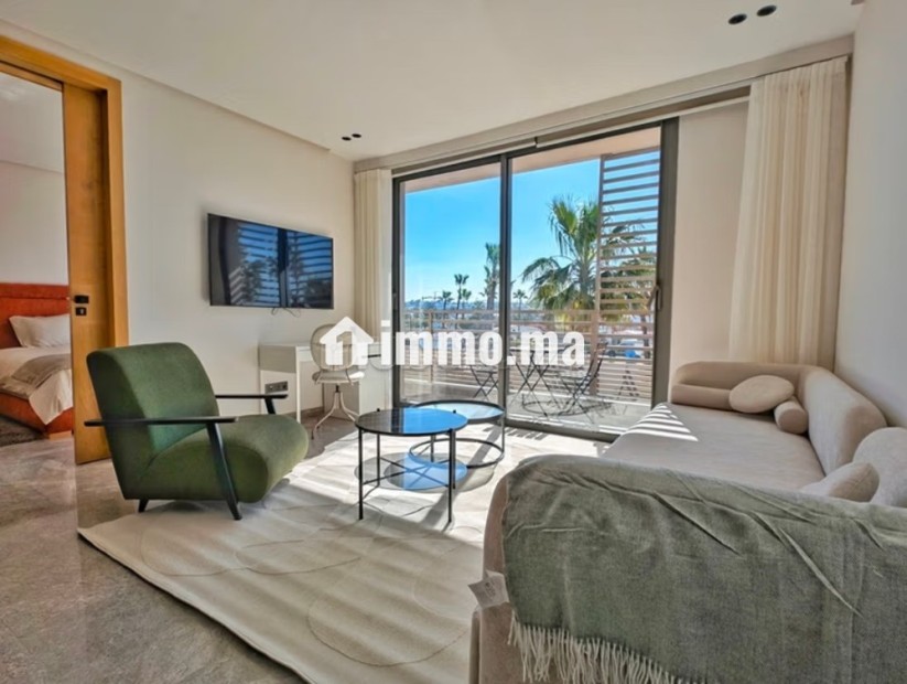 Studio neuf à louer sur Ain Diab 56 m² - Location Immobilier - Casablanca - photo 1