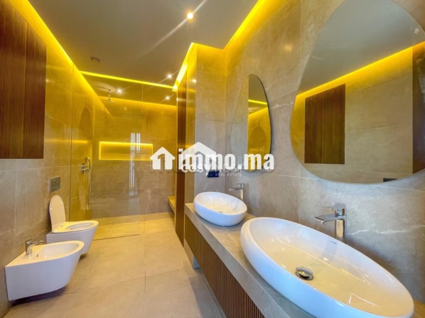 Villa neuve à louer vide à Aindiab - Location Immobilier - Casablanca - photo 6