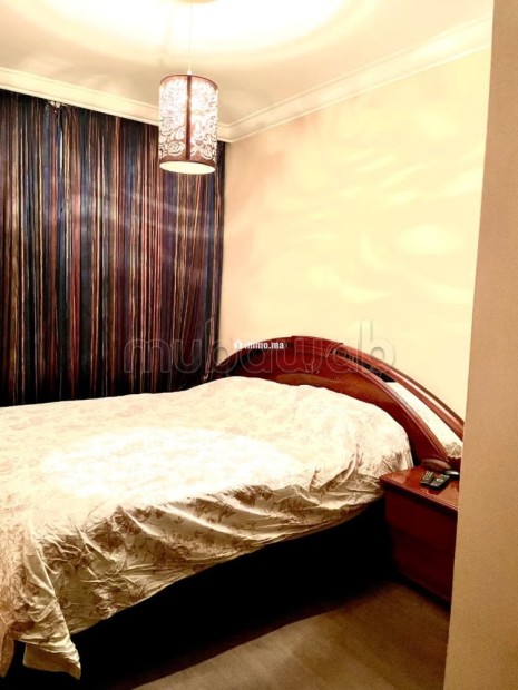 Bel appartement en location à Belvédère.
Surface de 90 m².
Meublé - Location Immobilier - Casablanca - photo 6