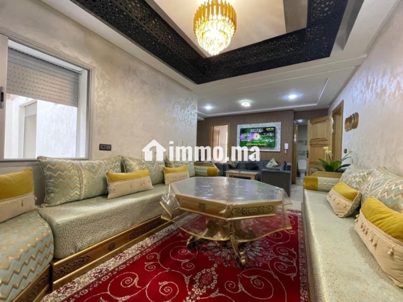 Location d'un appartement à La Ville Haute. Surface de 80 m². Antenne parabolique, résidence sécurisée - Vente Immobilier - Kenitra - photo 7