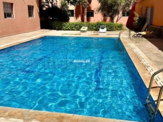 Studio Haut Standing Gueliz Avec Piscine - Appartement à louer - Marrakech