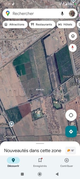 Terrain pour villa derrière le restaurant bladna - Vente Immobilier - Marrakech - photo 2