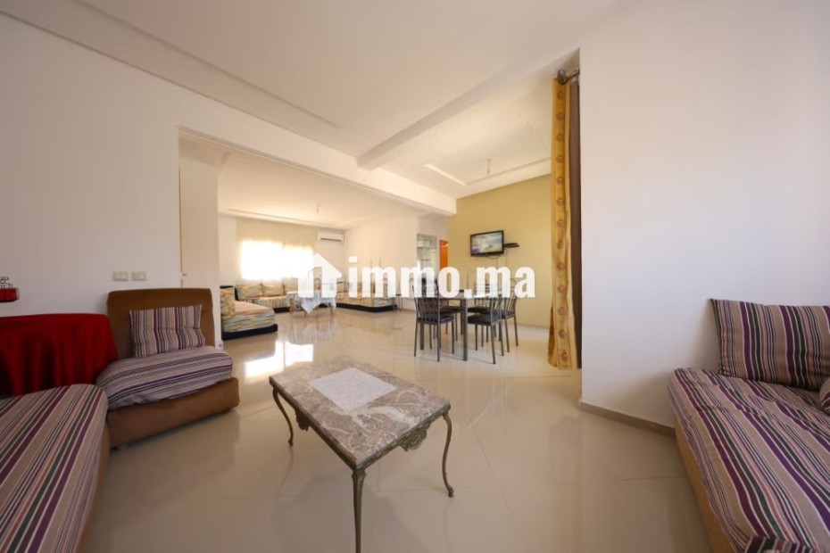 Appartement à louer en Centre. 3 chambres. Cheminée et concierge - Vente Immobilier - Fes - photo 1
