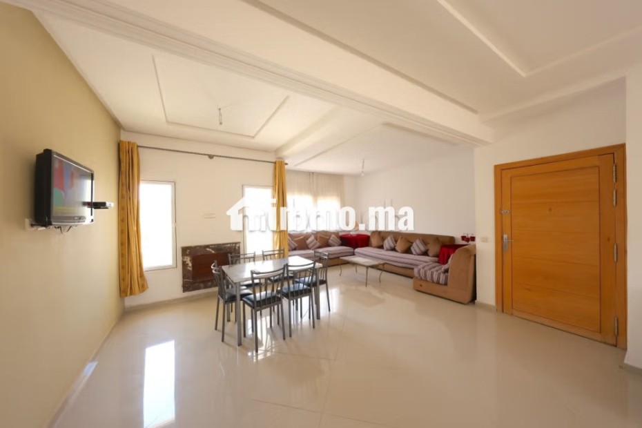 Appartement à louer en Centre. 3 chambres. Cheminée et concierge - Vente Immobilier - Fes - photo 2