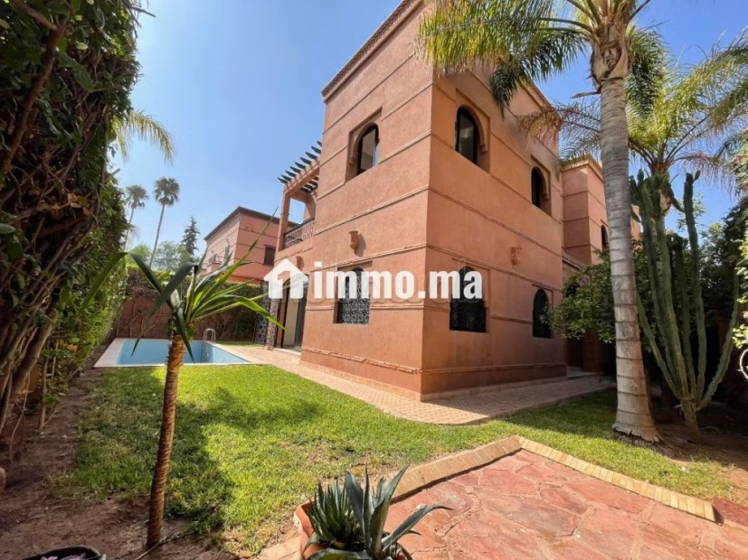 Villa à Vendre avec piscine privée à Targa - Vente Immobilier - Marrakech - photo 4