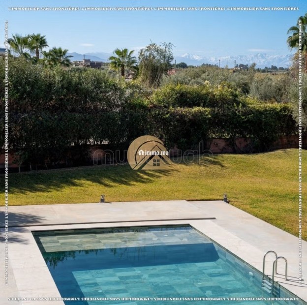 Somptueuse Villa VNA Meublée à Vendre – Route de L'Ourika Km - Vente Immobilier - Marrakech - photo 4
