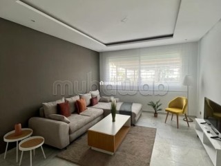 Appartement meublé en location à prestigia Hay Riad Rabat - Appartement à louer - Rabat