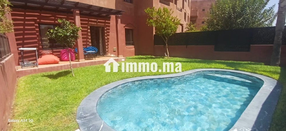 Splendide appartement avec piscine à louer - Location Immobilier - Marrakech - photo 1
