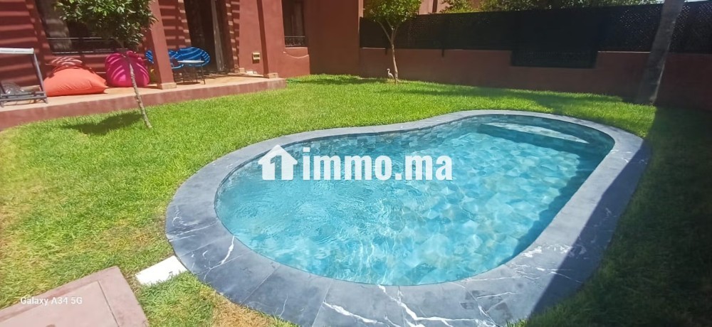 Splendide appartement avec piscine à louer - Location Immobilier - Marrakech - photo 8